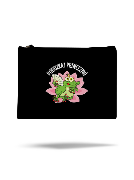 Pobozkaj princeznú a princa taštička Black