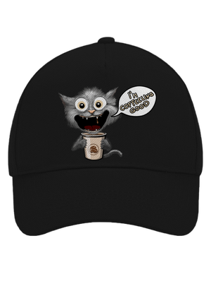 I’m coffeeling good šiltovka baseballka Black