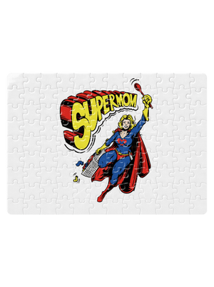 Supermom puzzle White