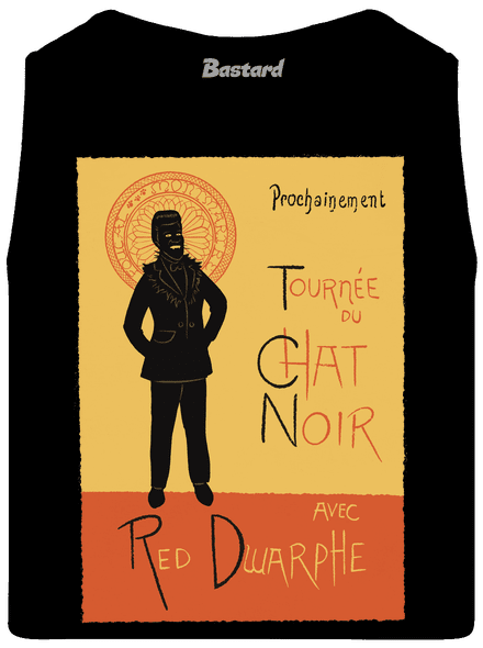 Le Chat Noir pánske tielko Black