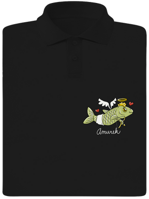 Amurek pánska polokošeľa Black