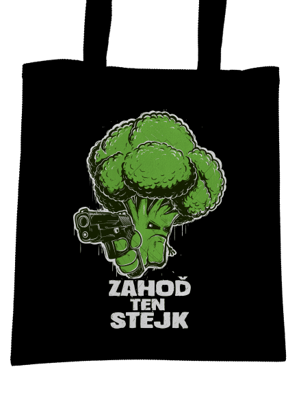 Zahoď ten stejk taška Black