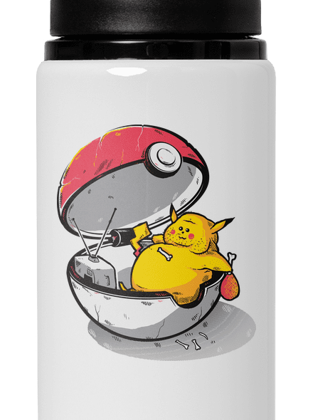 Koniec pokémona flaša na vodu White
