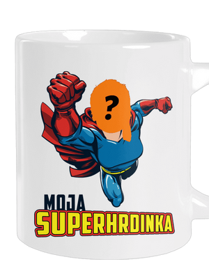 Moja superhrdinka veľký hrnček White