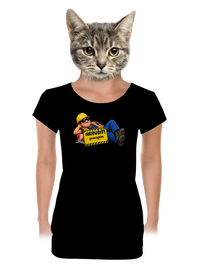 dámske tričko s lemom