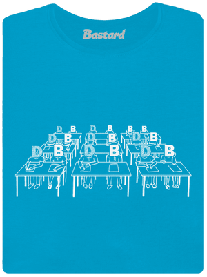 Cimrman: Debil, blbeček dámske tričko Blue Atol