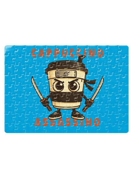 Cappuccino Assasino – Italian Brainrot puzzle White