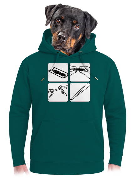 Joint unisex mikina premium Emerald Green
