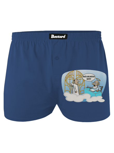 Nebeská aplikácia pánske trenky Blue