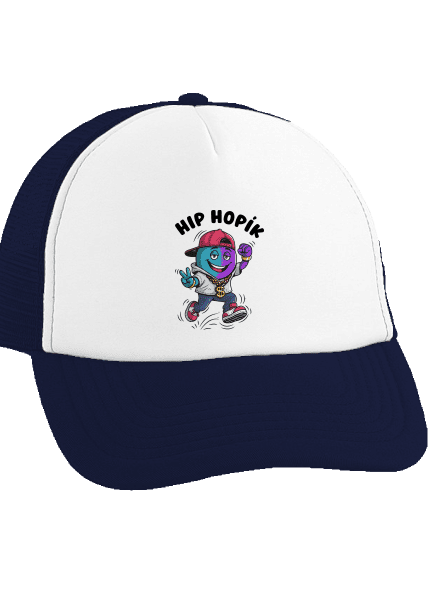 Hip Hopík šiltovka truckerka French Navy cap