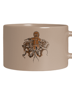 Perníková apokalypsa hrnček makronka Brown Macaron