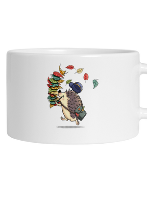 Listár hrnček makronka White