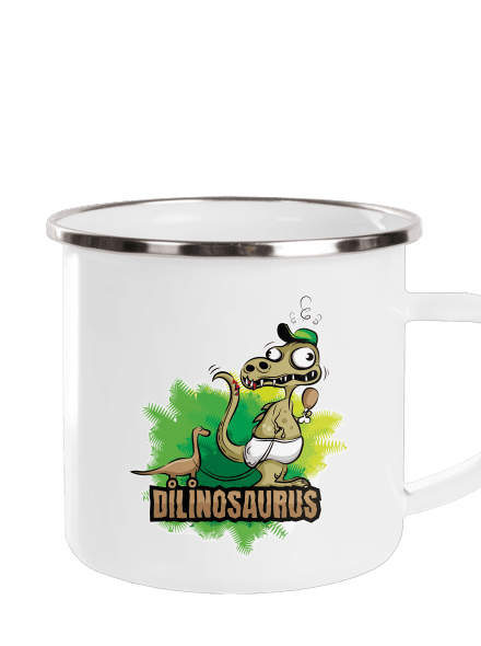 Dilinosaurus plecháčik White