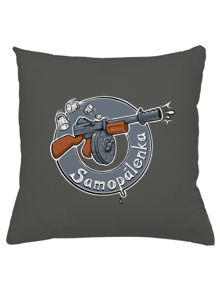Samopálenka vankúš Gray Pol