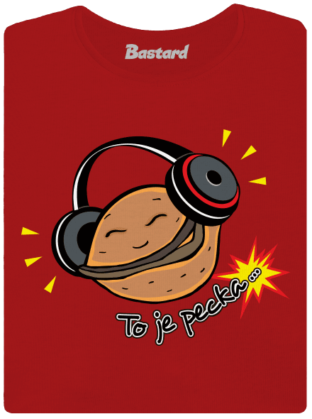 Pecka dámske tričko Red Mal