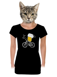 dámske tričko s lemom