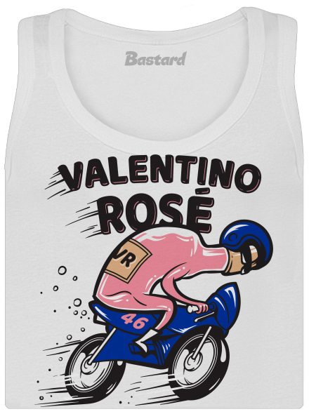 Valentino Rosé dámske tielko klasické White