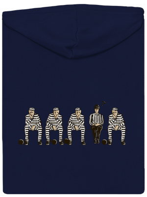 Nevinný pánska mikina na zips Navy