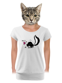 dámske tričko s lemom