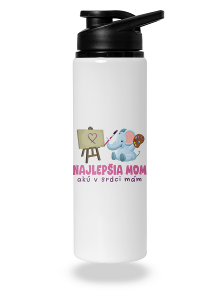 Najlepšia mom flaša na vodu White
