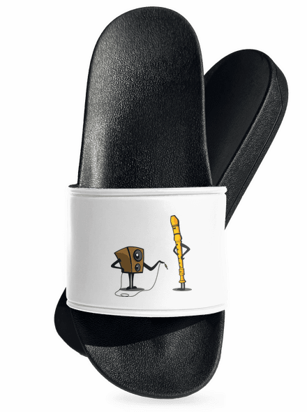 Plug-in jack šľapky White