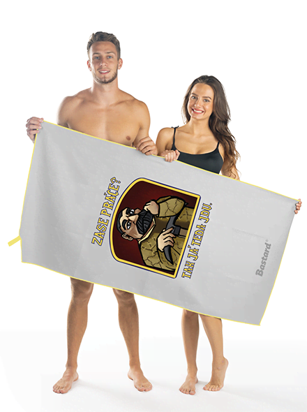 Zase práce? rýchloschnúca osuška