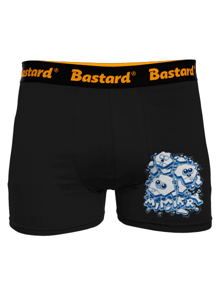 Ľadové mimikry boxerky Black
