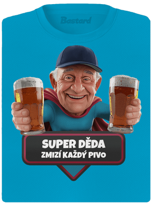 Super dedo dámske športové tričko Blue Atol