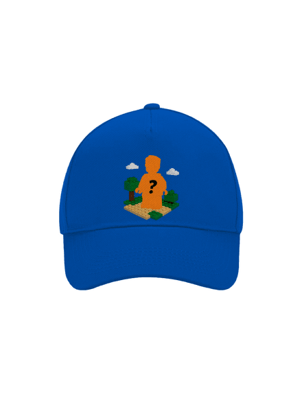 Lego z vlastnej fotky šiltovka baseballka Bright Royal