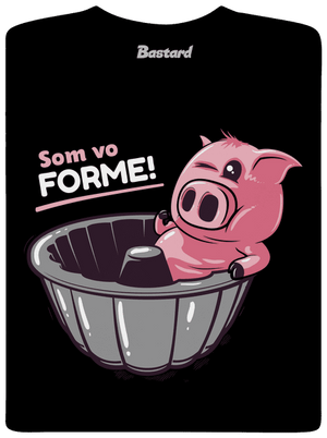 Vo forme pánske dlhý rukáv Black