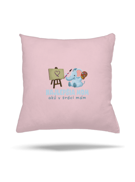 Najlepšia mom vankúš Light Pink