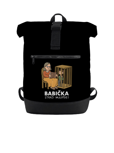 Babička stráži najlepšie batoh Black