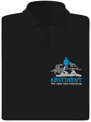 Abstinent pánska polokošeľa Black