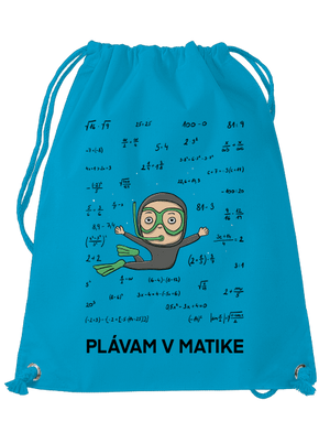 Plávam v matike vak Blue Atol