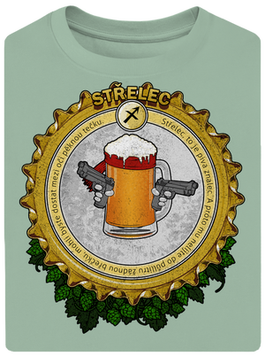 Pivný horoskop: Strelec unisex tričko oversized Sage