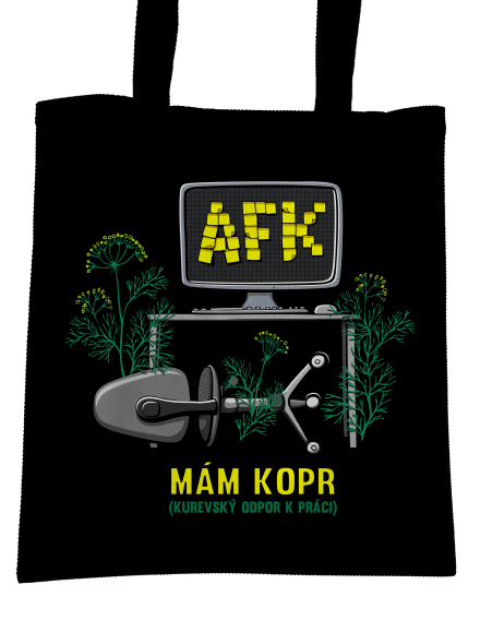 Mám kopr taška Black