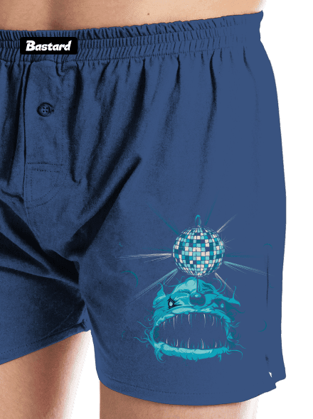 Morský discočert pánske trenky Blue
