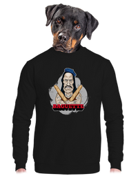 unisex mikina bez kapucne