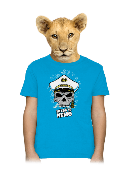 Kapitán Nemo detské tričko Atoll