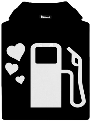 Plnú prosím pánska mikina klokanka Black