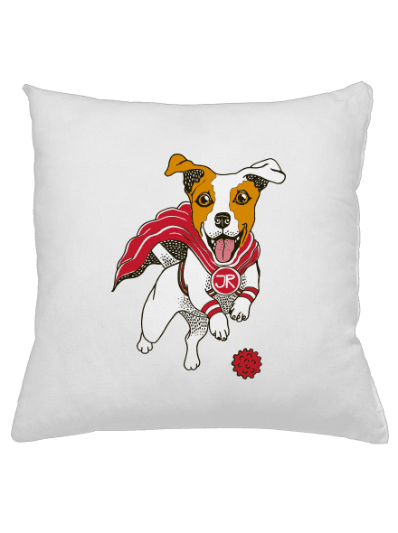 Jack Russell vankúš White