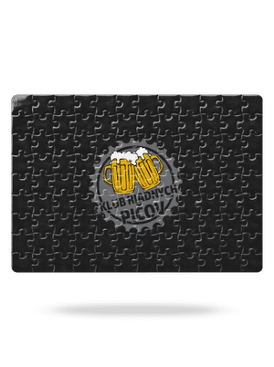 Klub riadnych pičov puzzle White