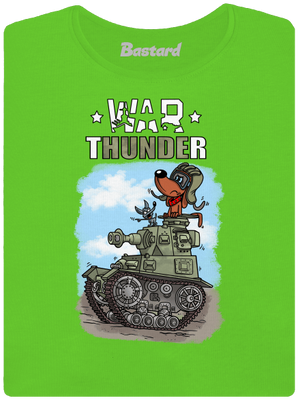 War Hunde dámske tričko Apple Green