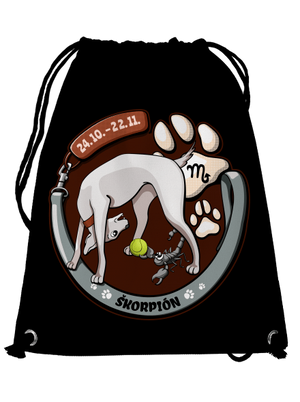 Psí horoskop: Škorpión vak Black