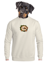 unisex mikina bez kapucne