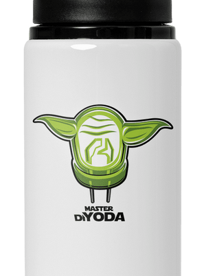Mistr DiYoda flaša na vodu White
