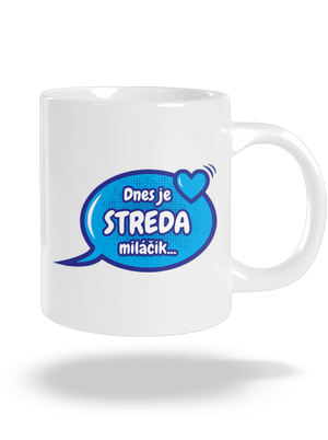 Dnes je streda veľký hrnček White