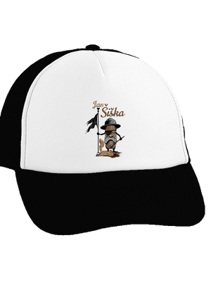 Jan Šiška šiltovka truckerka Black cap