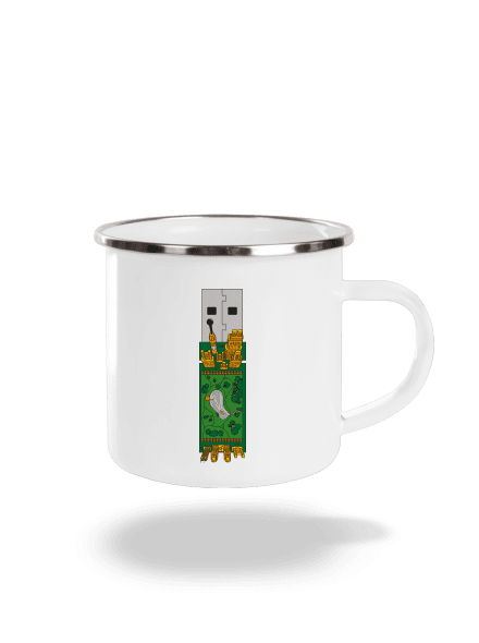 USB city plecháčik White