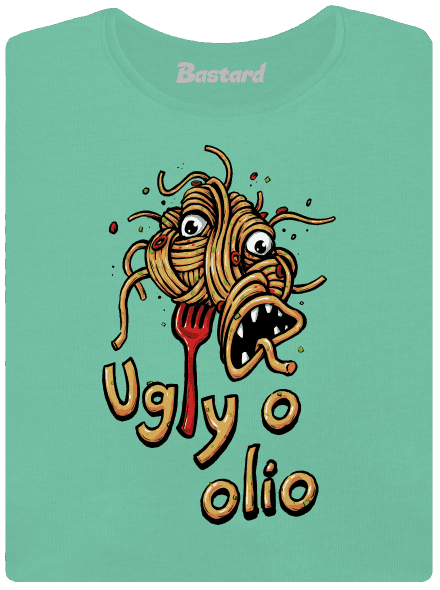 Ugly o olio dámske tričko prémium Mint Mal